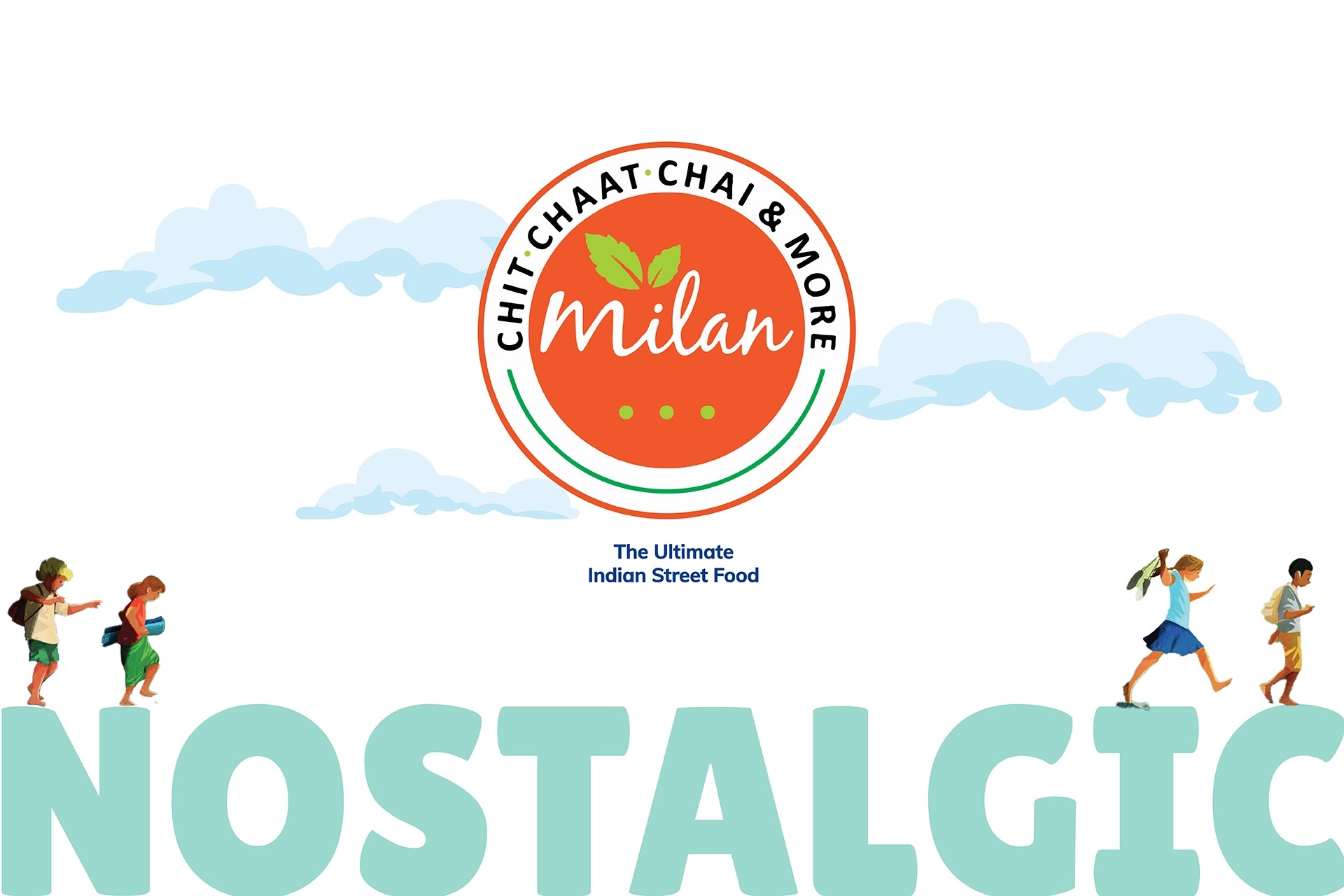Eat Milan brand illustration